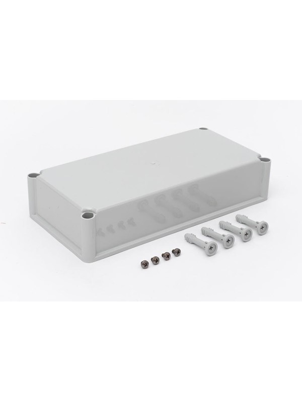 FIBOX Cover ekm80-g Grijs 380x190x80
