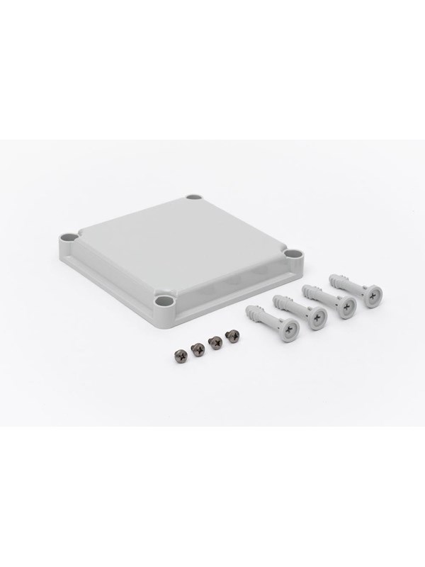 FIBOX Cover ekh30-g Grijs 190x190x30
