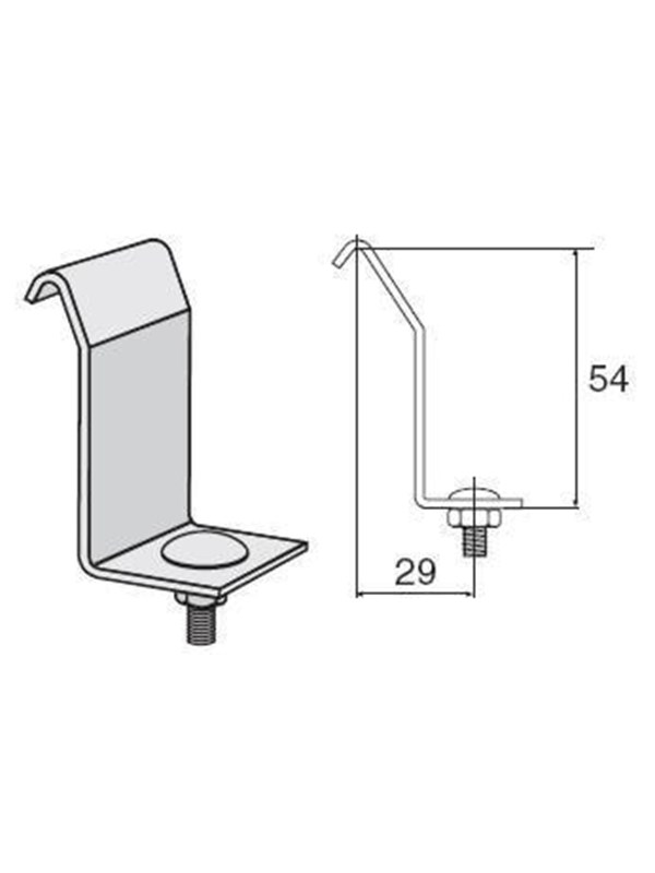 Wibe Profile clamp 42 aisi 316