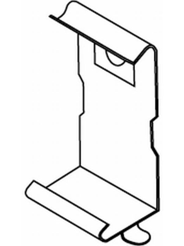 Wibe Klem for fixing separation wall