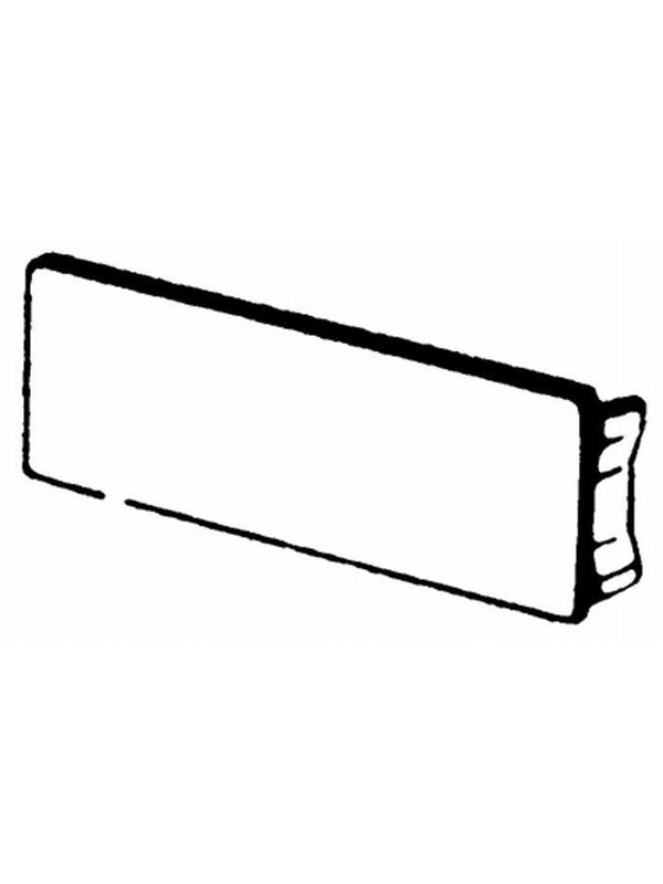 Tehalit End plate br 70130 Grijs