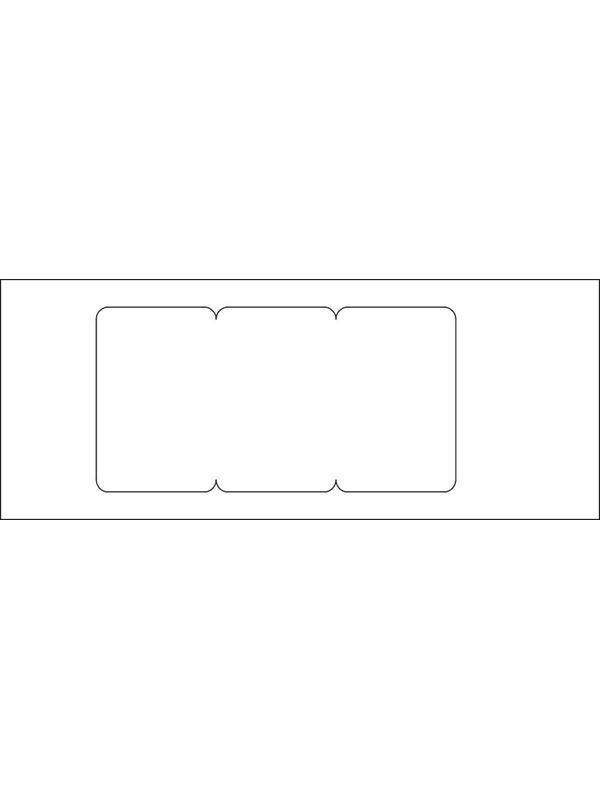 Hager Cover 3m 3se/br 130 perlewhite