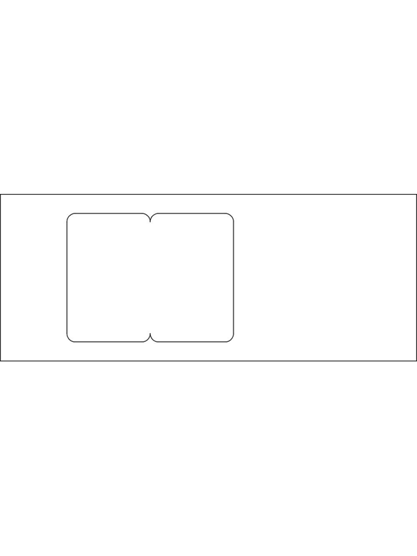 Hager Cover 2m 2se/br 130 perlewhite