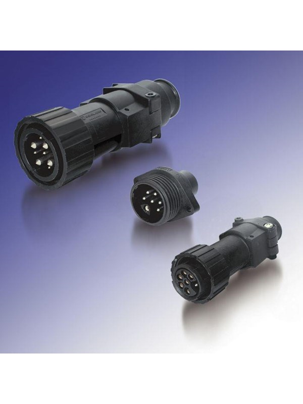 Schaltbau Shell plug met trekontlasting m1 1-1401-593944