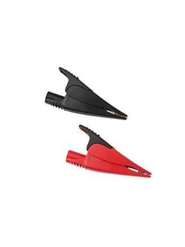 Fluke AC285 Veiligheids-krokodilklemmenset Bus 4 mm CAT IV 600 V, CAT III 1000 V Rood, Zwart