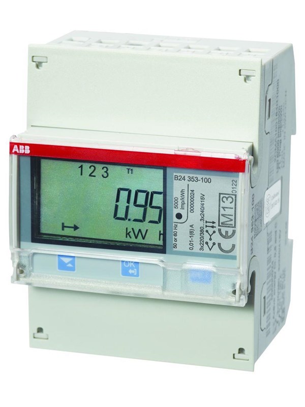 ABB Kwh meter#b24 113-100