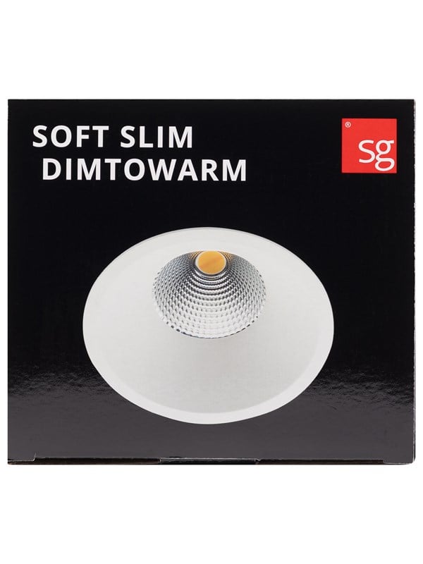 SG Armaturen Soft Slim Isosafe DimToWarm White