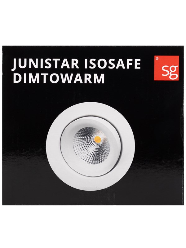 SG Armaturen Junistar isosafe dimtowarm brushed steel 7w