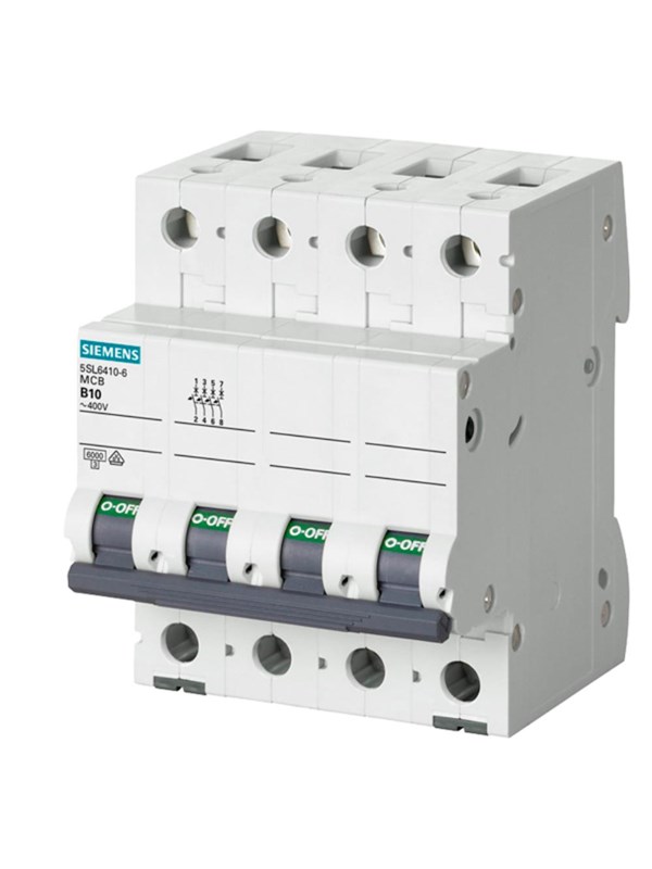 Siemens Circuit breaker 6ka 3+n-p c25 5sl6625-7