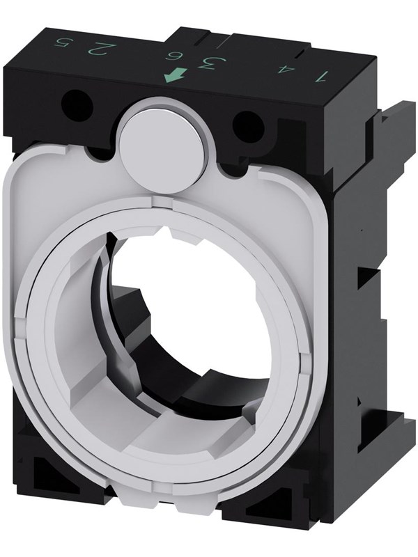 Siemens Houder for 3 modules Plastic