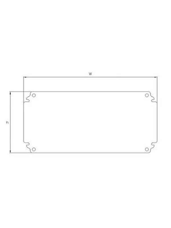 ELDON Montageplaat 150x150