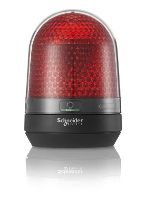 Schneider Electric Beacon 100 mm without buzzer 100-230vac Rood