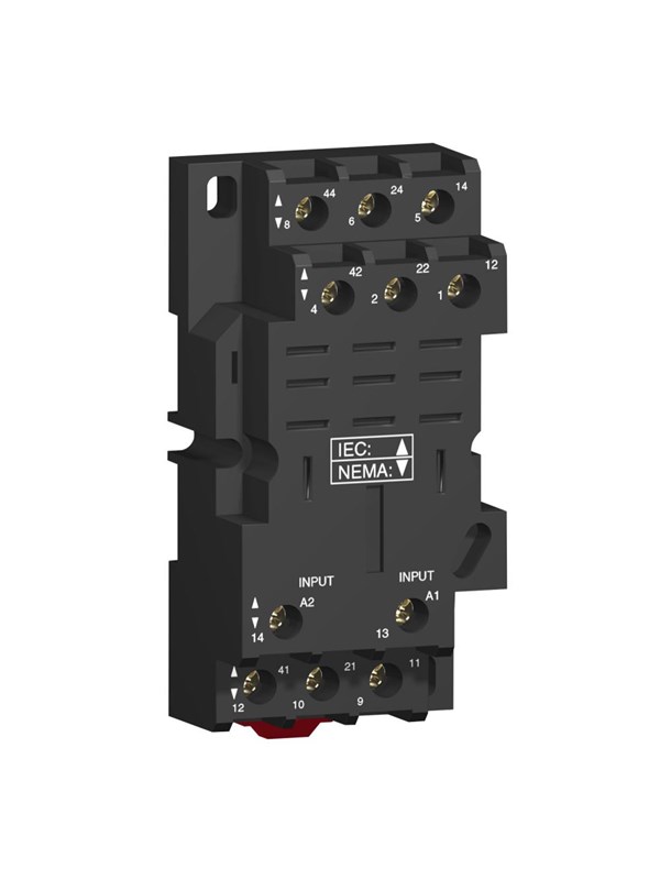 Schneider Electric Eenvoudige socket gemengde aansluitingen 4co