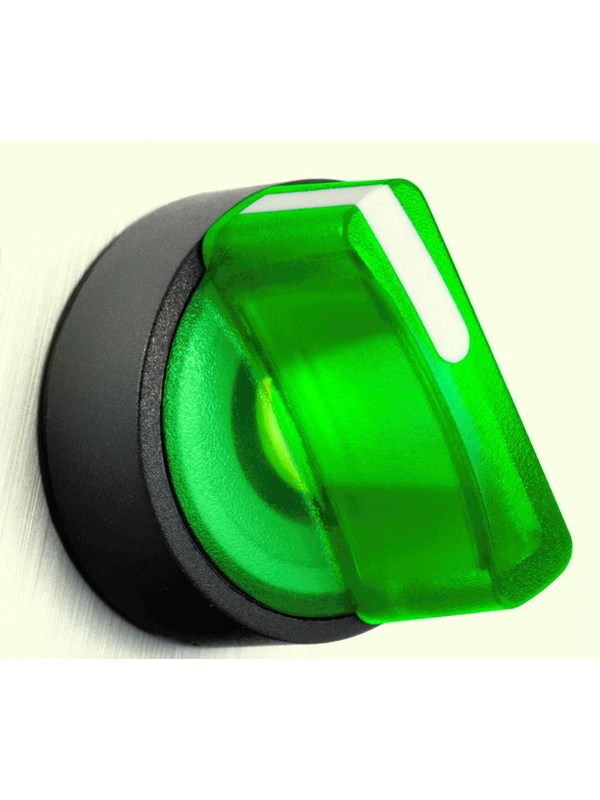 Schneider Electric Harmony rotary Schakelaar complete with LED and 2 fixed position