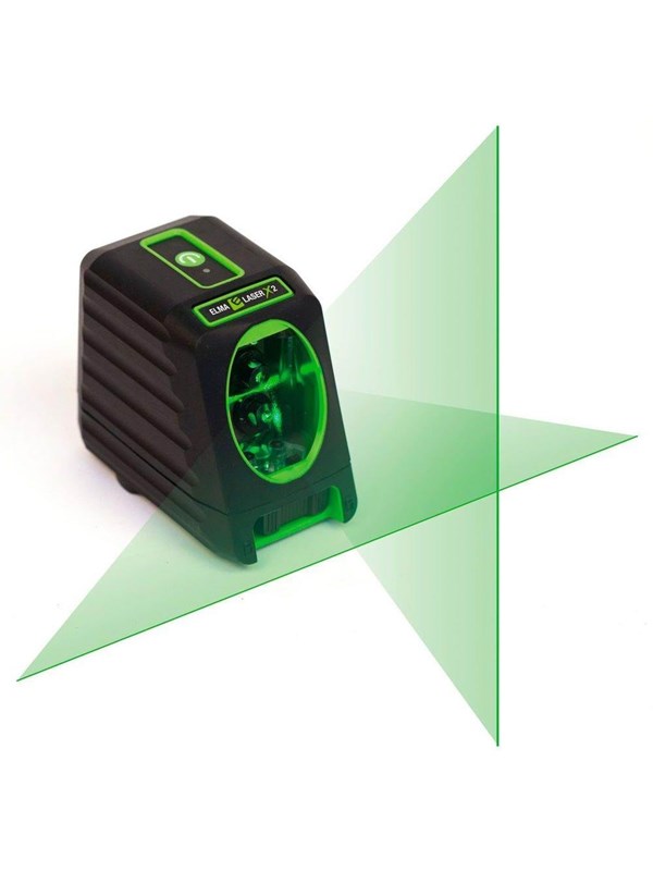 Elma Instruments Elma Laser x2 Groen cross Laser for increased visibility