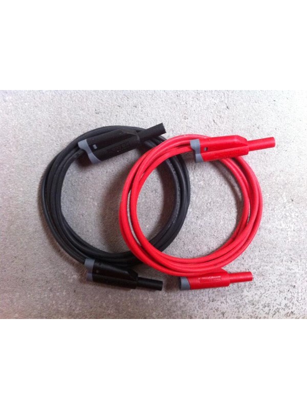 Elma Instruments Test lead - 2711 Zwart 200cm