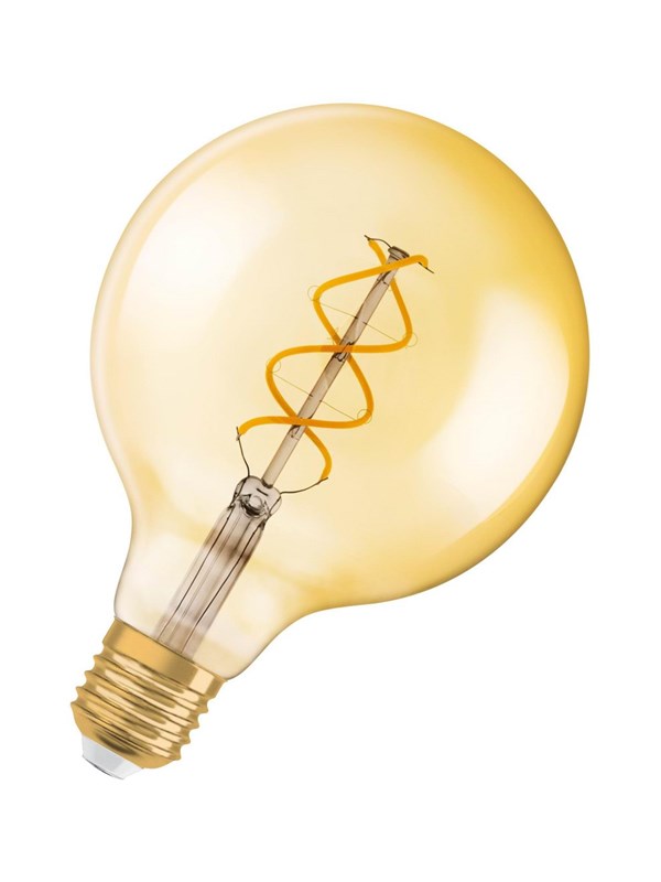 Ledvance - LED Lamp - E27 - Filament - 4W 300lm - 2000K Extra Warm Wit Licht | Vintage 1906 Globe 28
