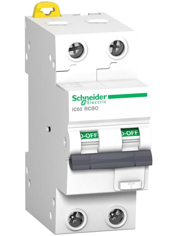 Schneider Electric Acti9 ic60 rcbo 2p 13a 30ma c 10ka a