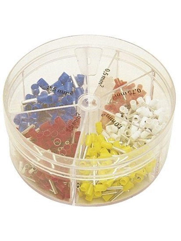 Elpress Sd0525 assortimentsdoos met voor-geïsoleerde klemmen 0.5-2.5mm2