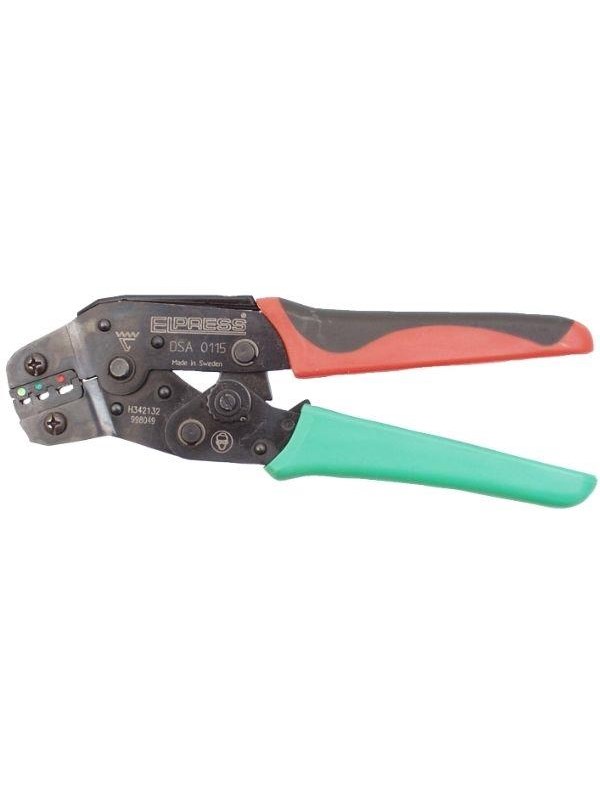 Elpress Krimptang dsa0115 voor voorgemonteerde connectoren 0,14-1,5mm2