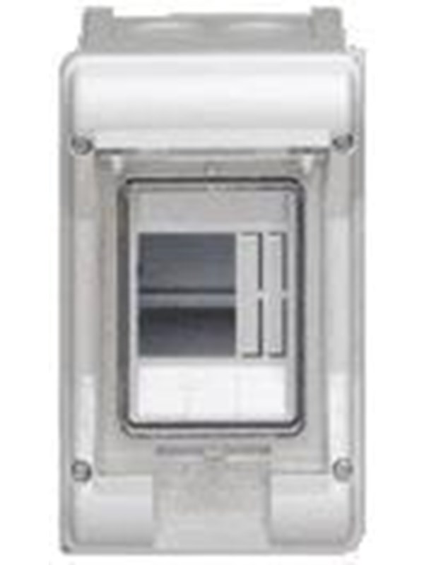 Hager Enclosure 3 module 1 row ip65
