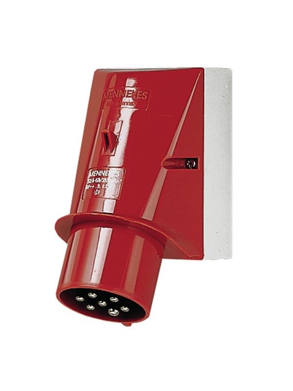 Mennekes Wall mounted inlet 16a7p6h400v ip44