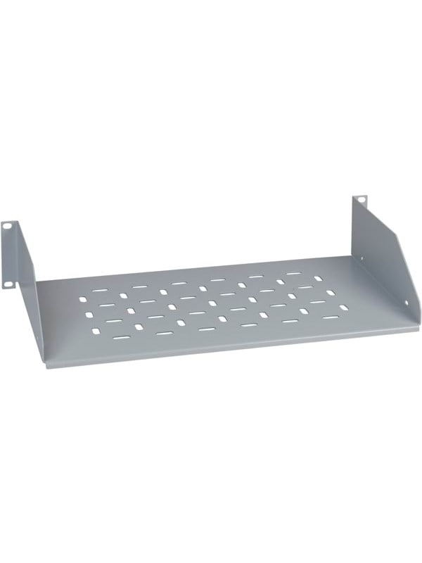 LK Actassi 19'' fixed shelf 2u on 2 uprights d400 with permissi