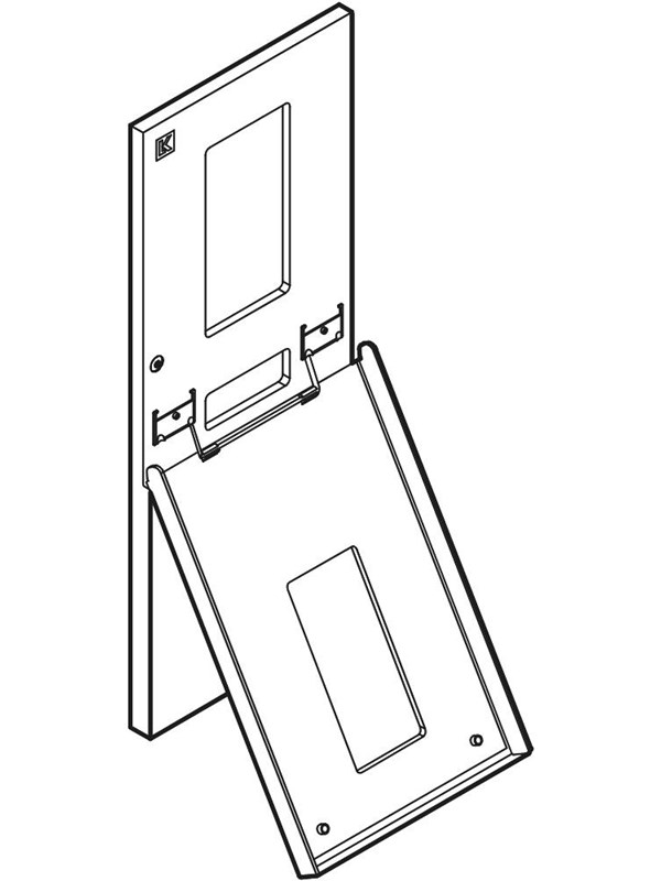 LK door complete f-metering cabinet Wit