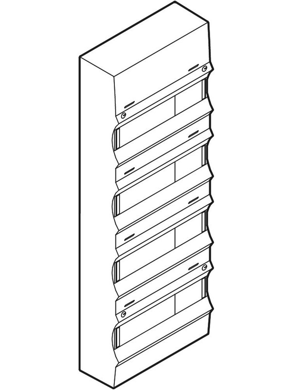 LK group distibution board ug150-24 Wit