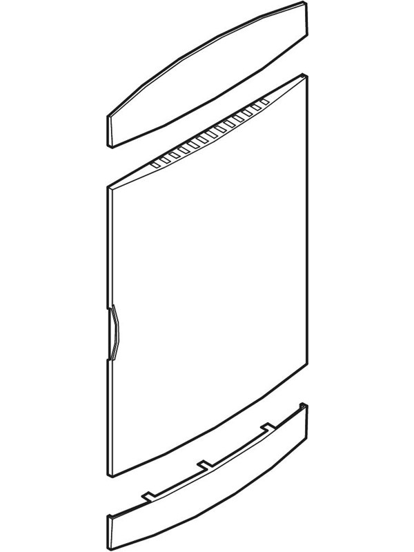 LK door - Wit - for pge150-14