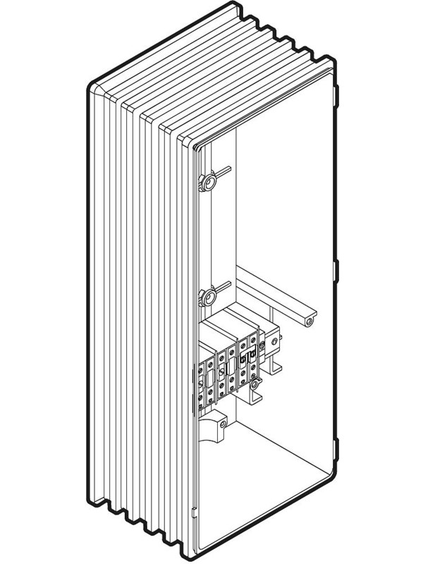 LK meter cabinet Outdoor recessed Outdoor im l for cable con