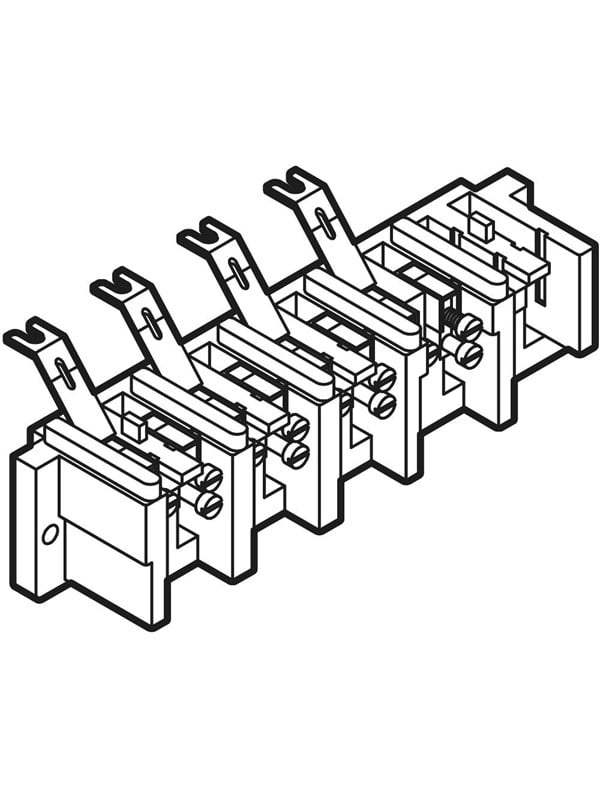 LK metering terminal strip for im-l (50 a) old Type