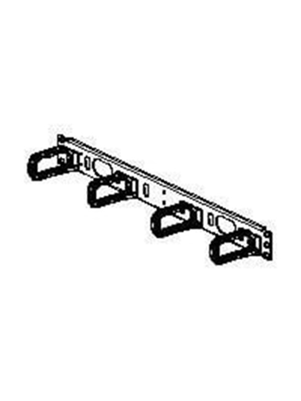 PANDUIT D-ringen geïnstalleerd op paneel 1,7h x 19,0b x 3,4d (44mm x 483mm)