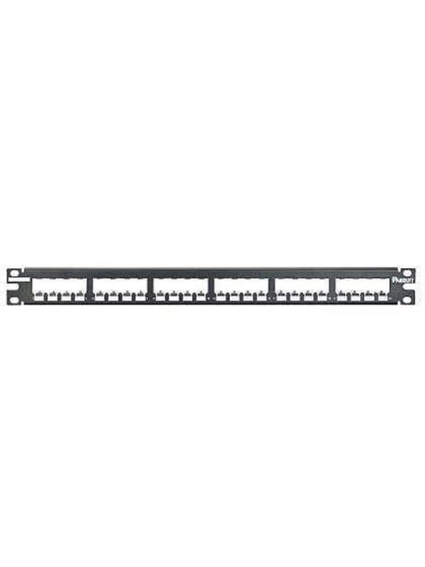 Triton Patch panel 24 port all Metaal Zwart