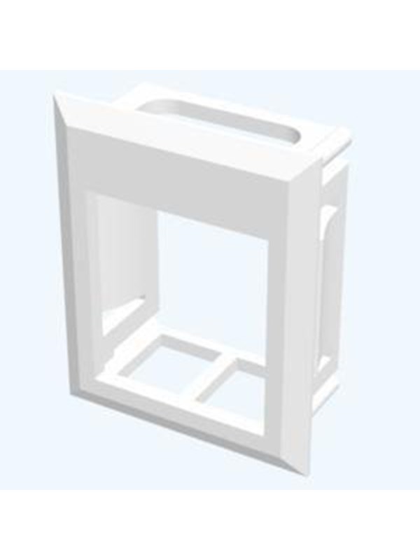 Belden Kleur frame for keystone Wit