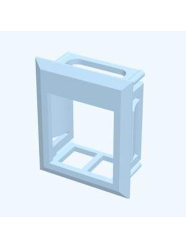 Belden Kleur frame for keystone Blauw
