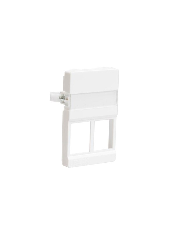 Belden Outlet 2xrj45 50x77mm Wit cdt design F