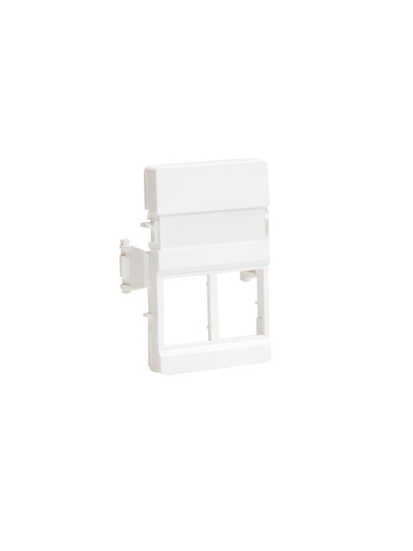 Belden Outlet clickline 2xrj45 Wit cdt design C