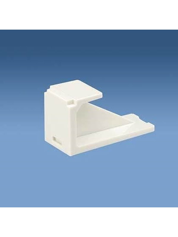 PANDUIT Blank module 1 port white