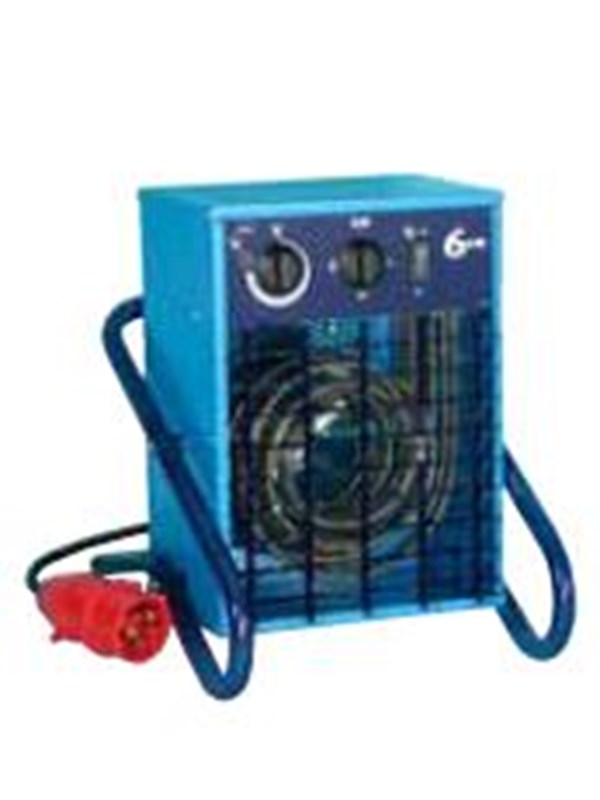 El-Bjørn Electro Heat fan vf 6 6kw 400v with plug