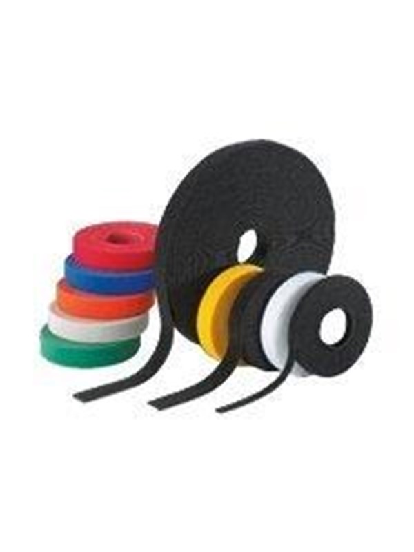 PANDUIT Tak-ty hook & loop strip roll Kabelbinder Zwart