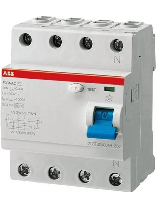 ABB F204 a-40/0.3 aardlekschakelaar