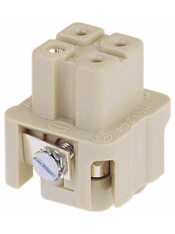 Harting Han 3A F insert Schroef