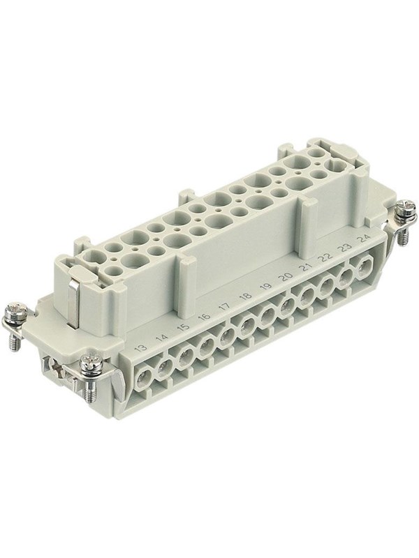 Harting Han E 24 pos female insert screw