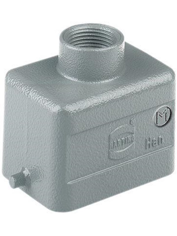 Harting B hood top entry LC 2 PEGS-M20