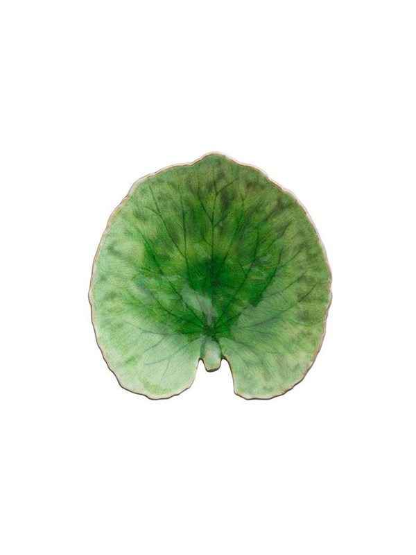 Costa Nova Riviera - servies - schaaltje blad - groen - aardewerk - H 2,4 cm