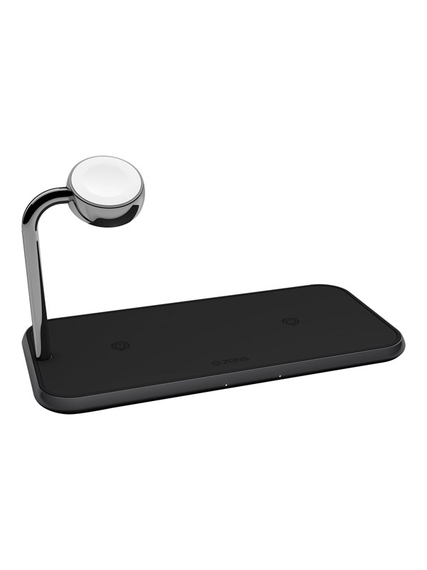 ZENS Draadloos charging mat - + AC Stroom AV / multimedia paneel