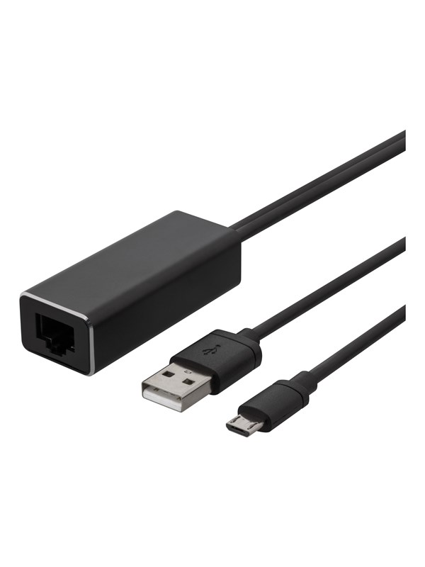 Deltaco Ethernet-adapter voor ChromeCast USB RJ45