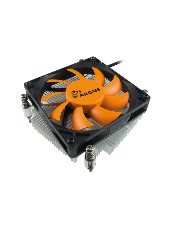 Inter-Tech Argus T-200 Processor Koeler 8 cm Zwart, Oranje