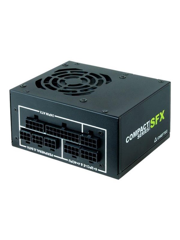 Chieftec Compact Series Voeding - 450 Watt - 80 mm - ATX 2.3 - 80 Plus 80 PLUS Gold